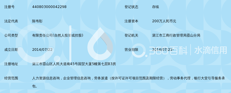 湛江市眾業人力資源咨詢